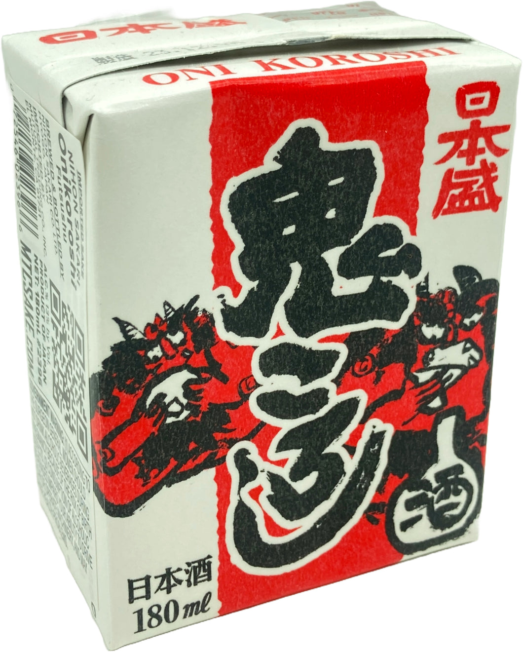 Oni Koroshi Futsushu Sake Box 180ml
