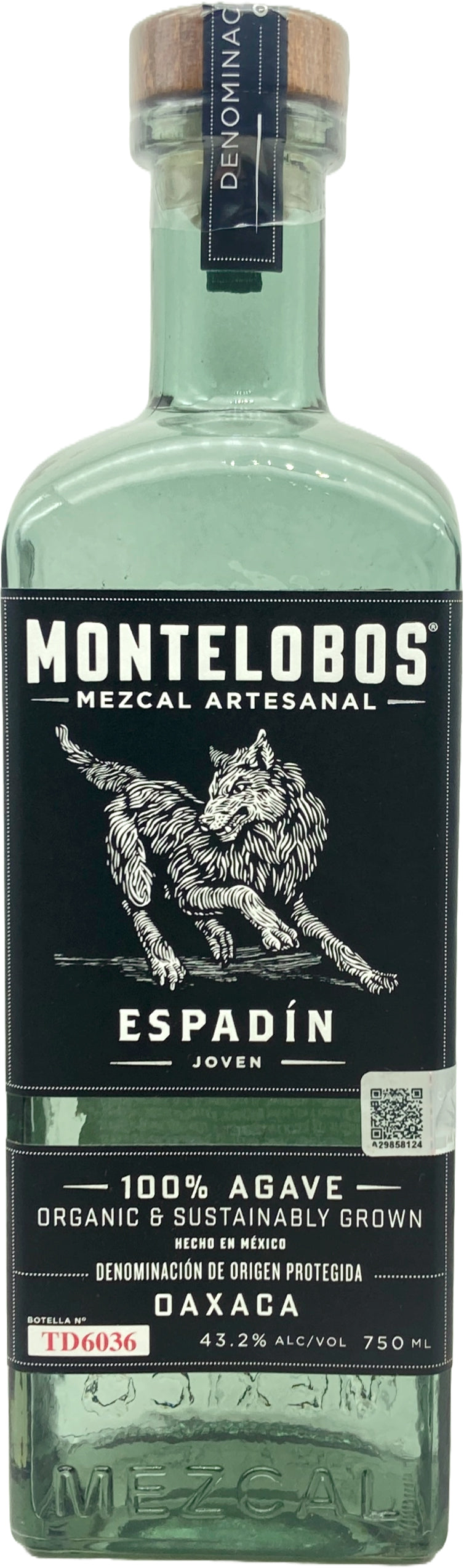 Mezcal Artesanal Espadin Joven 750ml