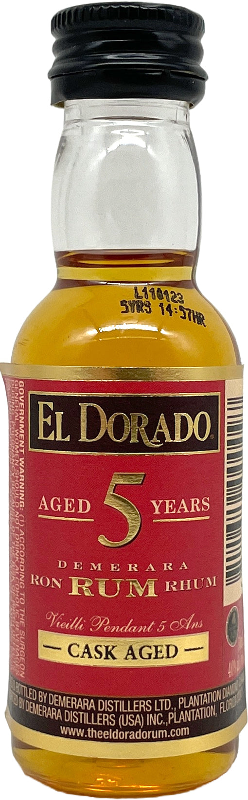 5 Year Old Rum 50ml