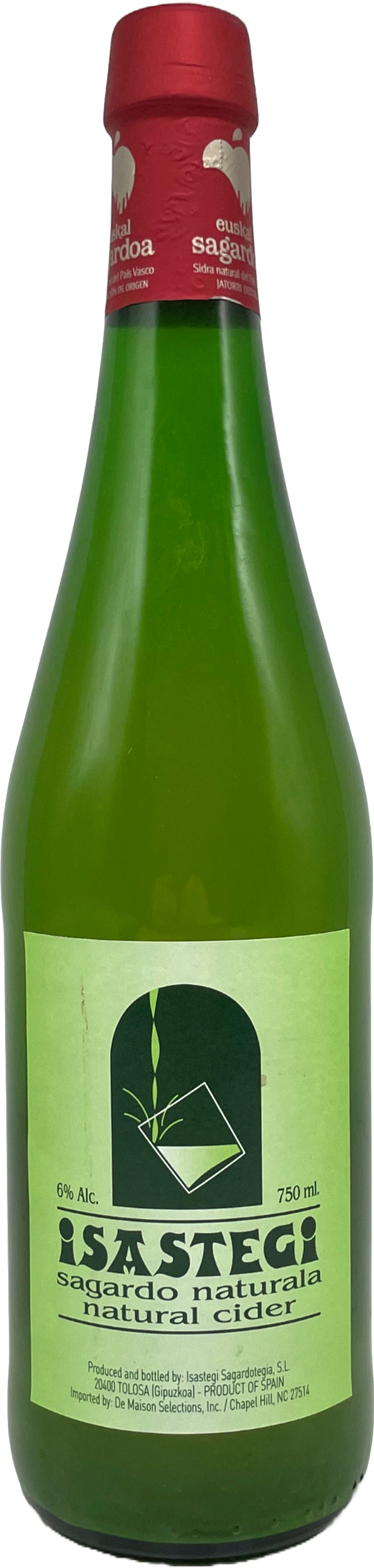 Sagardoa Natural Basque Cider 750ml