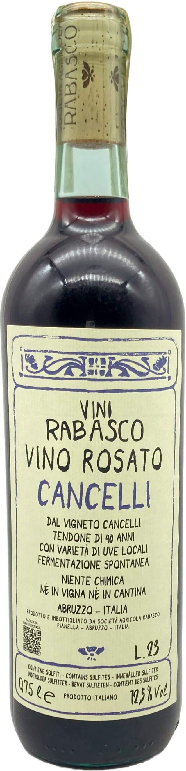 Vino Rosato Cancelli NV