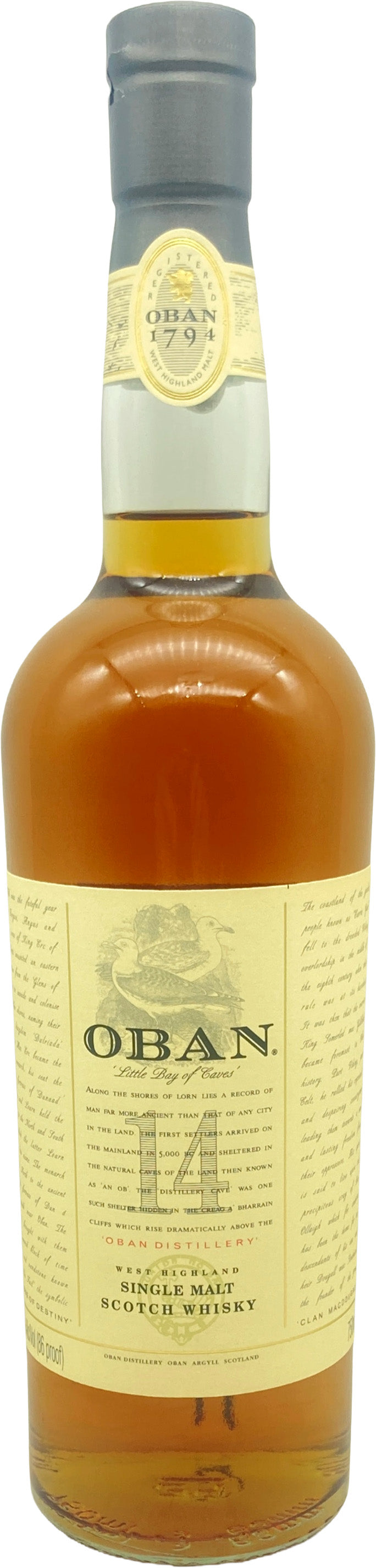 14yr Single Malt Scotch Whisky 750ml