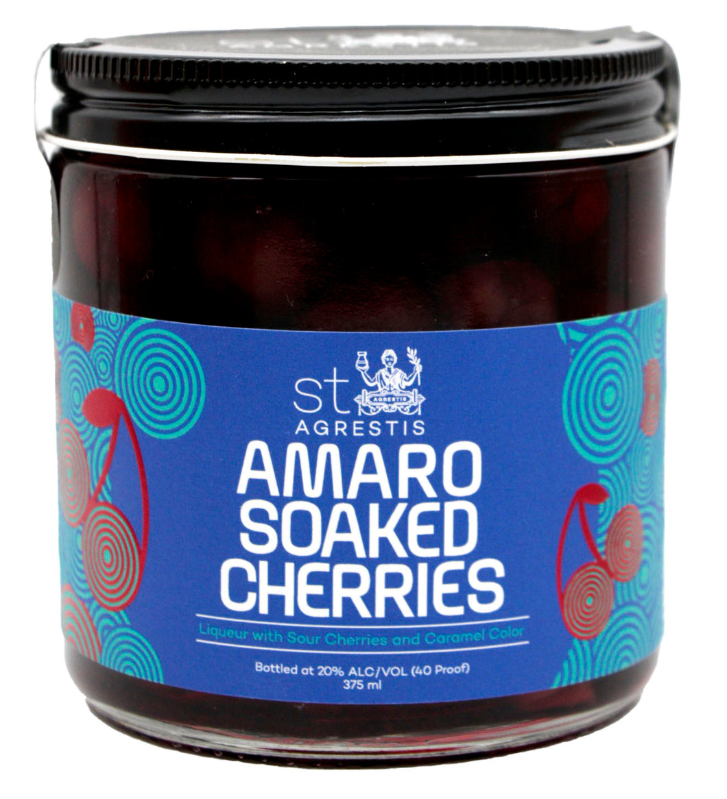 Amaro Soaked Cocktail Cherries 375ml